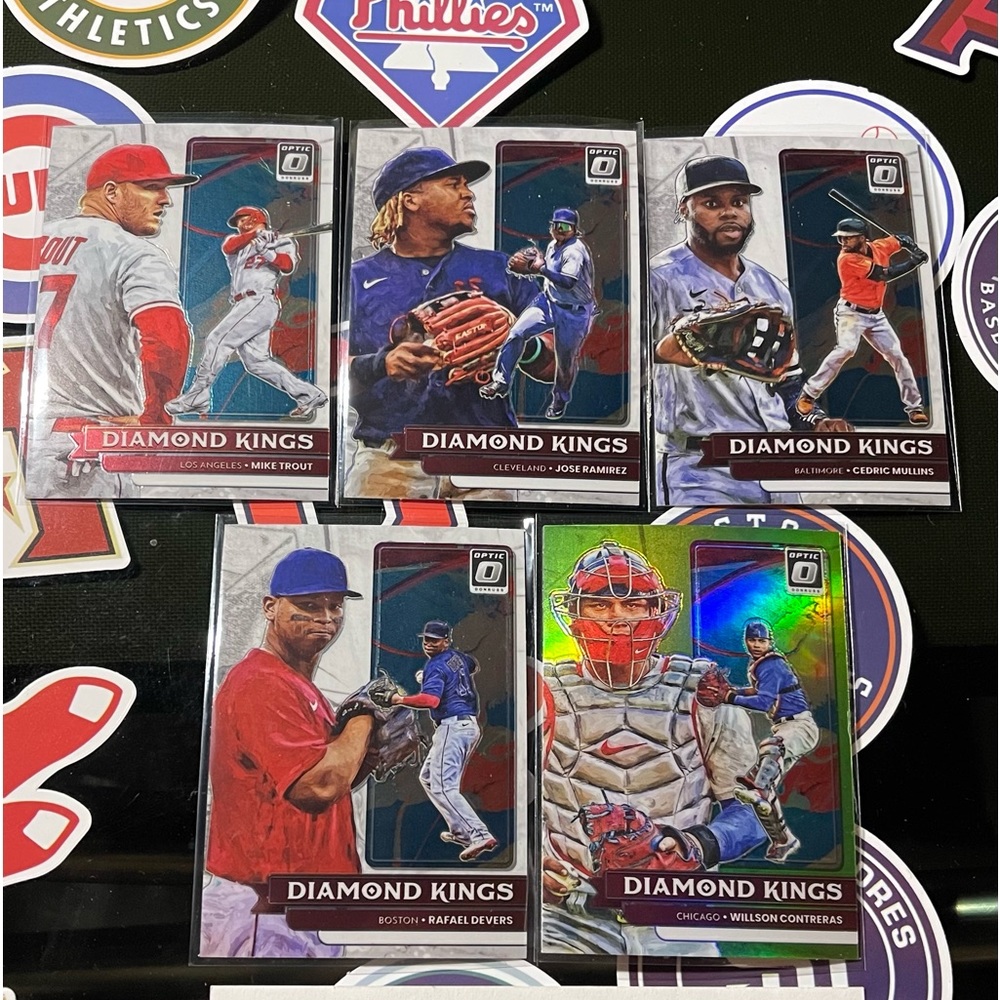 2022 Panini Optic 5 Card Lot: